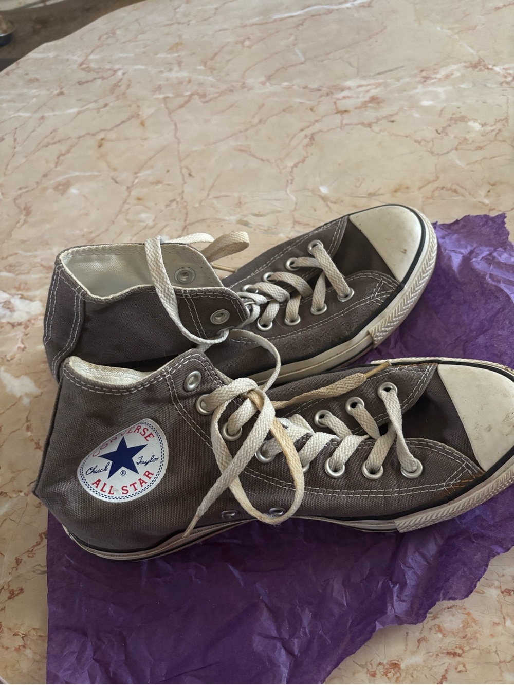 Converse Chuck Taylor All Star Kids' High-Top Sneakers - Brown
